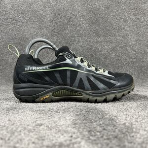 Merrell Siren Edge 3 J35196 Women’s Size 9 Black Green Hiking Trail Shoes Used